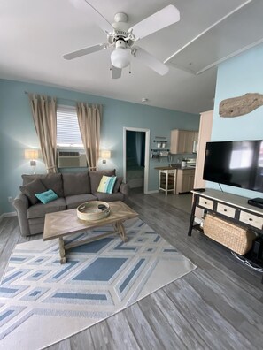 TV, table football, books - Cottages at Summer Village, fully furnished cottage, Wi-fi, heated pools, hot tub (Wells)