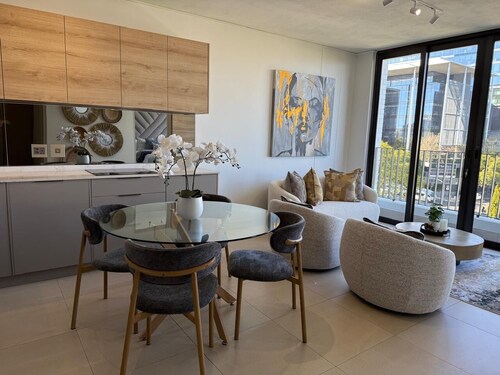 A stunning family friendly apartment in the heart of Rosebank Johannesburg.