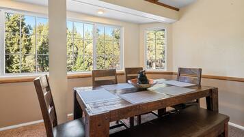 Opções para refeição no quarto