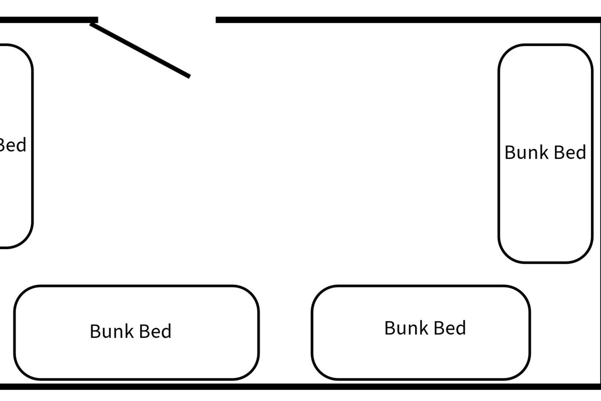 Basic Shared Dormitory, Mixed Dorm | Premium bedding, WiFi (free), bed sheets