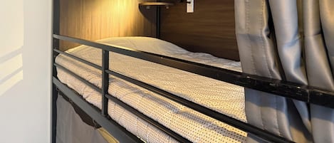 Premium bedding, free WiFi, bed sheets