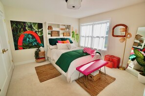 5 chambres, fer et planche à repasser, Wi-Fi, draps fournis