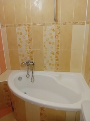 Towels, soap, toilet paper