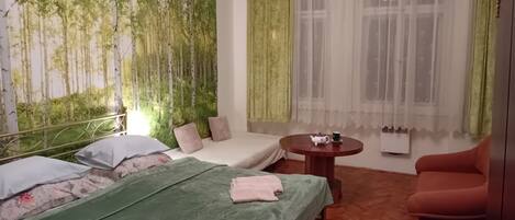 1 bedroom, WiFi, bed sheets