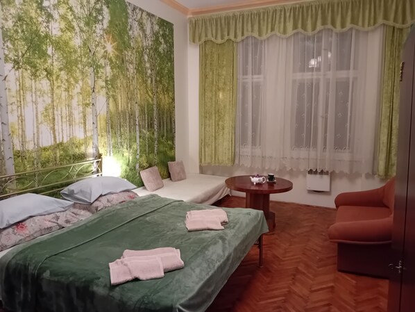 1 bedroom, WiFi, bed sheets