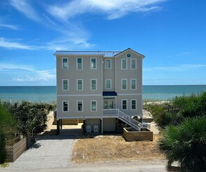 Exterior - New Beautiful Ocean Front Property, " See " Forever. Let the Fun Begin!!! (Emerald Isle)