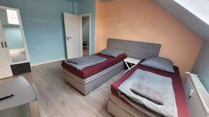 1 chambre, lit de bébé portatif, accès au Wi-Fi (inclus)