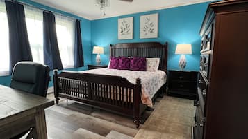 2 chambres, bureau, fer et planche à repasser, Wi-Fi gratuit