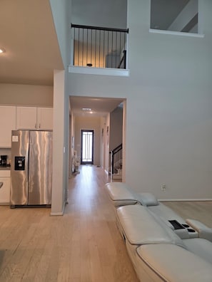 Smart TV, fireplace, printers