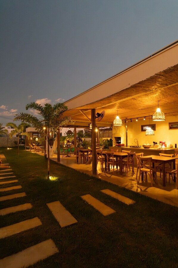 Restaurante al aire libre
