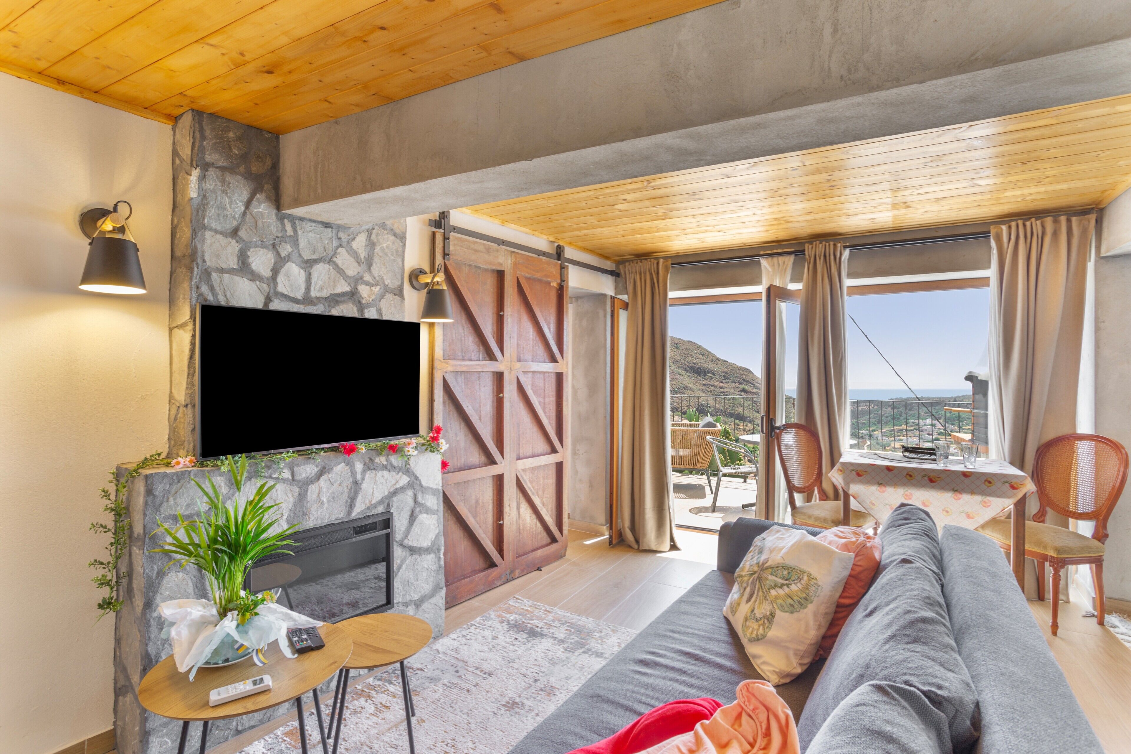 تلفزيون، مدفأة