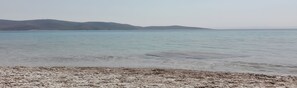 On the beach