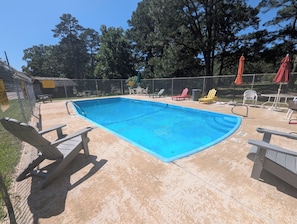 Seasonal outdoor pool