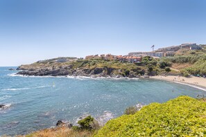 Accommodatie ligt op het strand