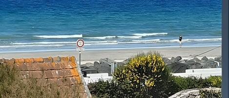 Accommodatie ligt op het strand