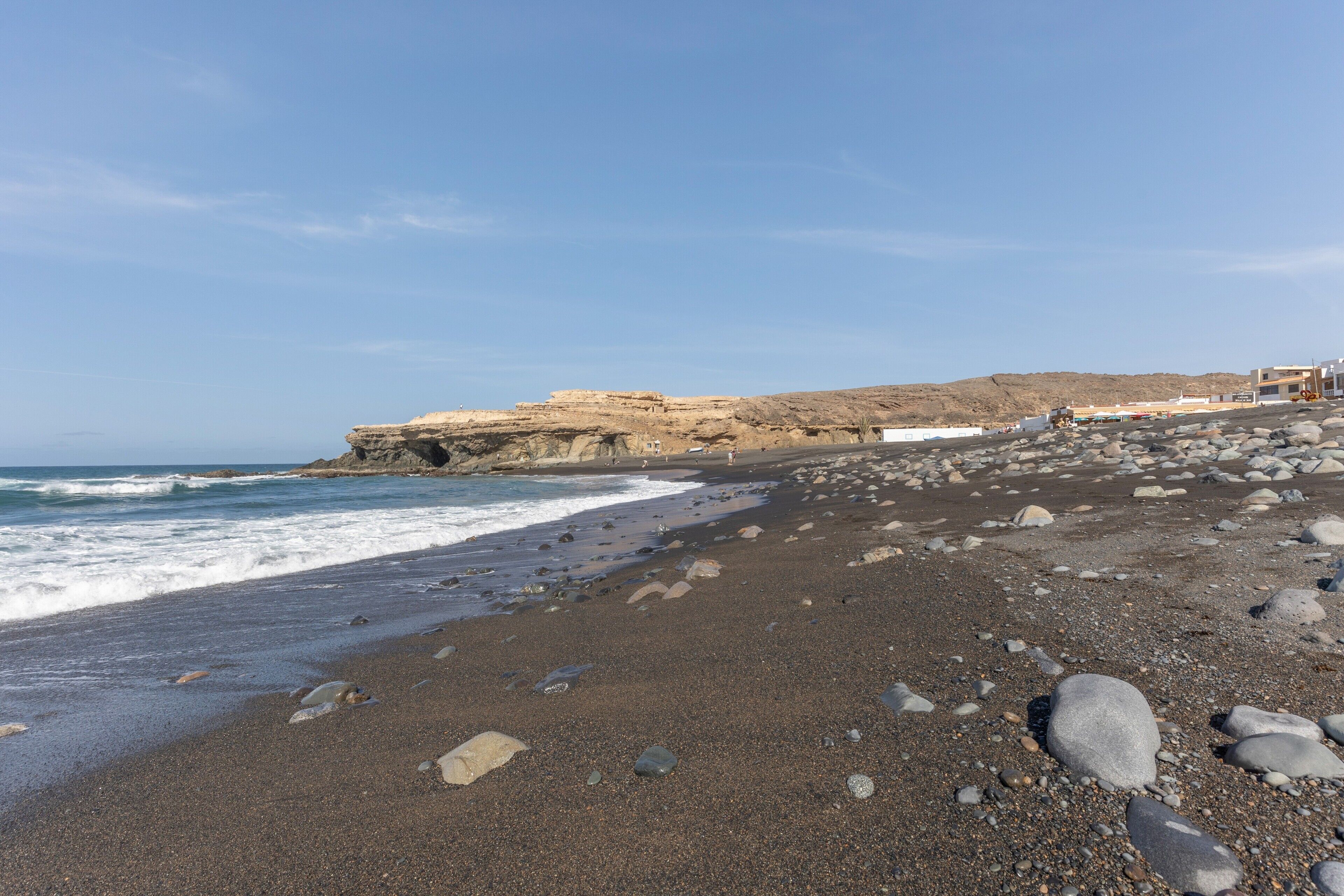 Una spiaggia nelle vicinanze