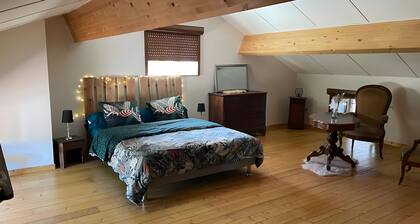 Maison de campagne "Le Bacci" avec vue sur les montagnes, jardin privé et Wi-Fi