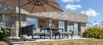 Large contemporary villa, right on the water...