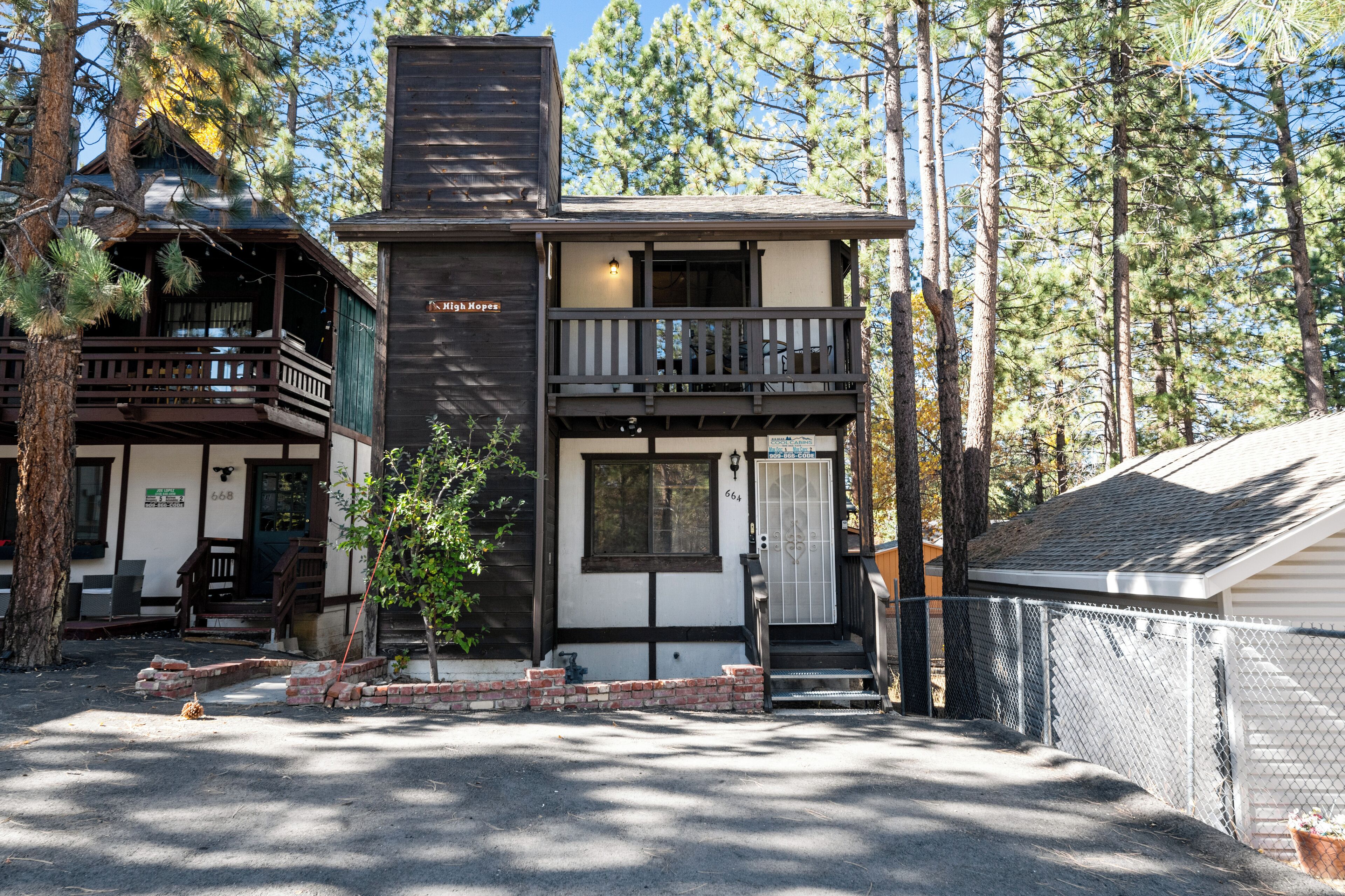 Voorkant van accommodatie