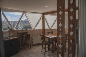 Cabin, 2 Bedrooms | Living area - Domos By Toore Patagonia (Natales)