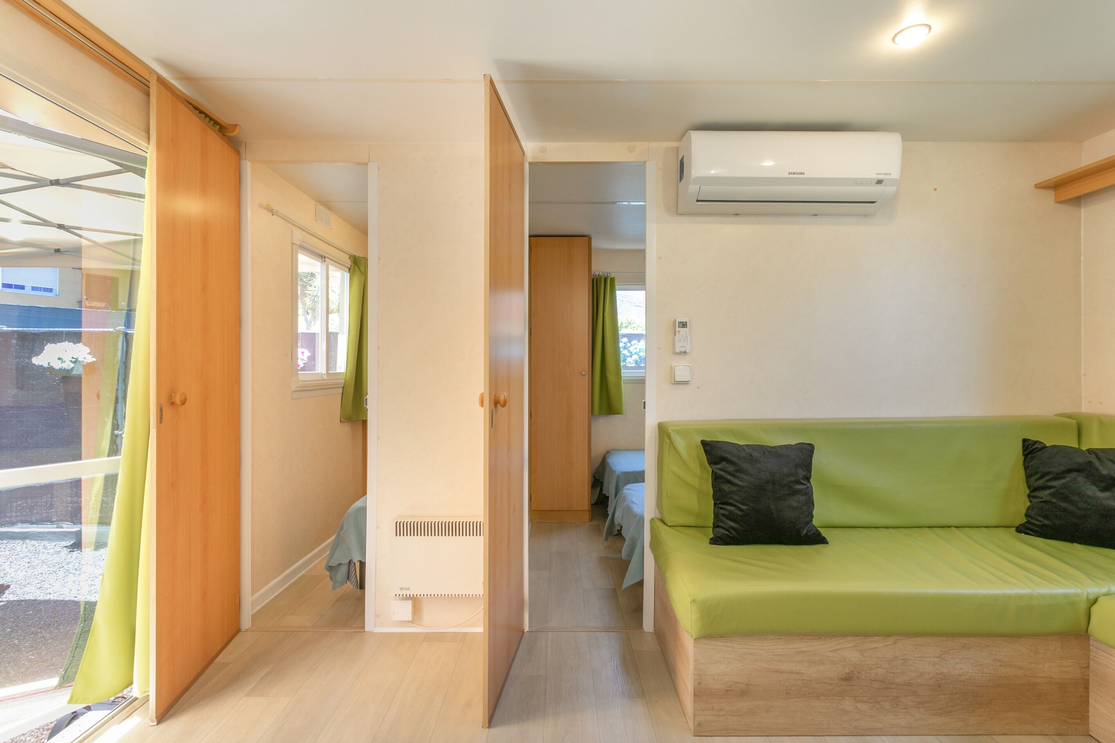 3 habitaciones, wifi gratis y ropa de cama 