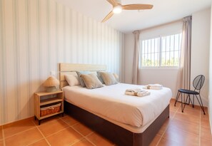 1 bedroom, iron/ironing board, bed sheets