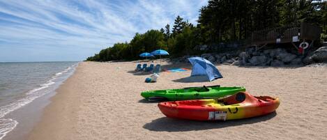 Sur la plage