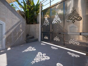 Enceinte de l’hébergement