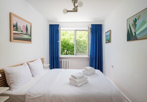 1 bedroom, iron/ironing board, WiFi, bed sheets