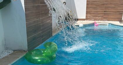 Yasmine Hammamet, villa avec piscine proche de Carthage Land.