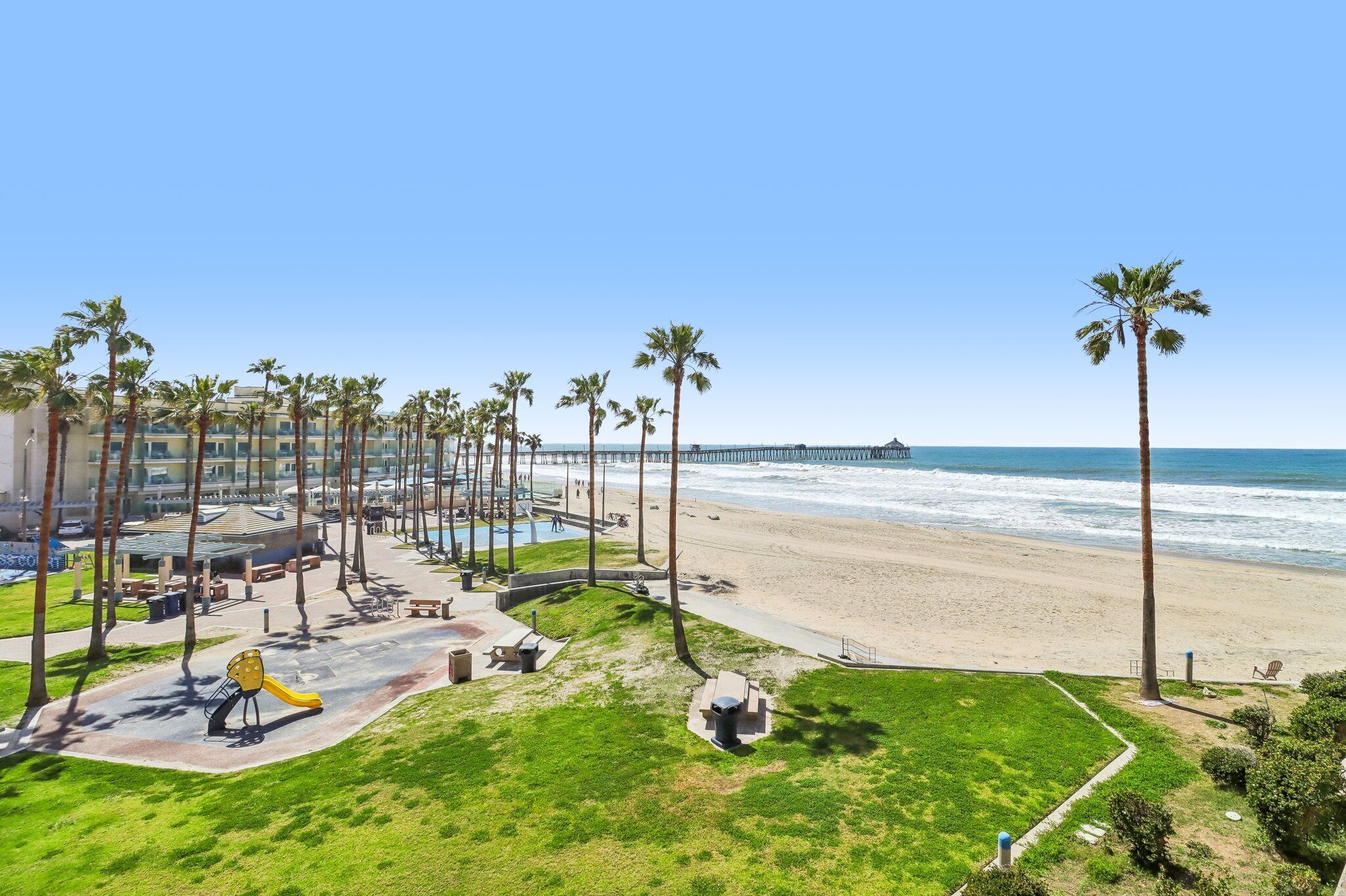 Sun-loungers, beach towels