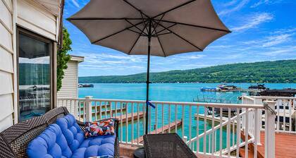 Keuka Lakefront | Walk to Hammonsport | 10 Guest