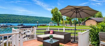 Keuka Lakefront | Walk to Hammonsport | 10 Guest