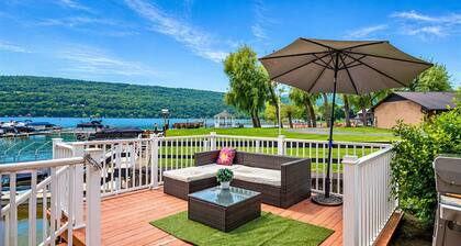 Keuka Lakefront | Walk to Hammonsport | 10 Guest