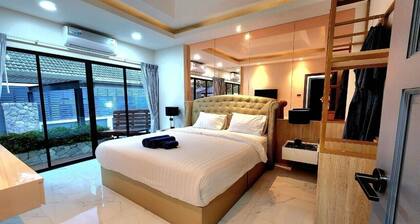 Peaceful family escape with private pool spacious clean cozy villa near the city