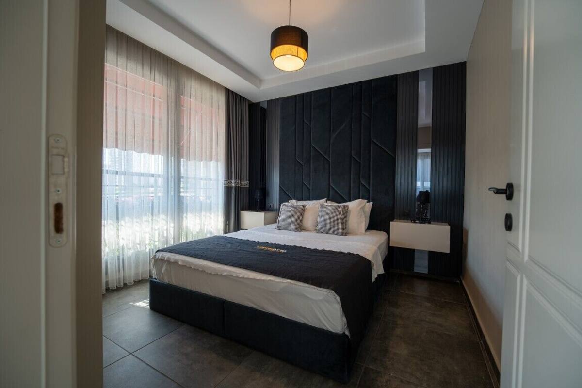 Familien-Suite, 1 Queen-Bett und Schlafsofa, Balkon, Stadtblick