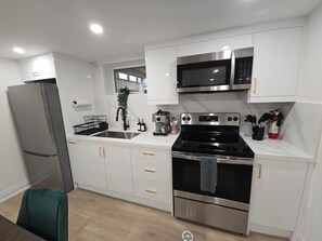 Microwave, oven, stovetop