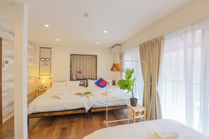 3 habitaciones, tabla de planchar con plancha y wifi gratis