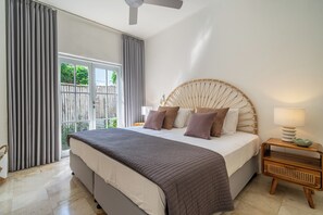 2 Schlafzimmer, Zimmersafe, Bügeleisen/Bügelbrett, Reisekinderbett