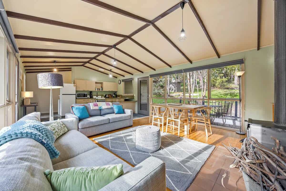 TV connectée, cheminée