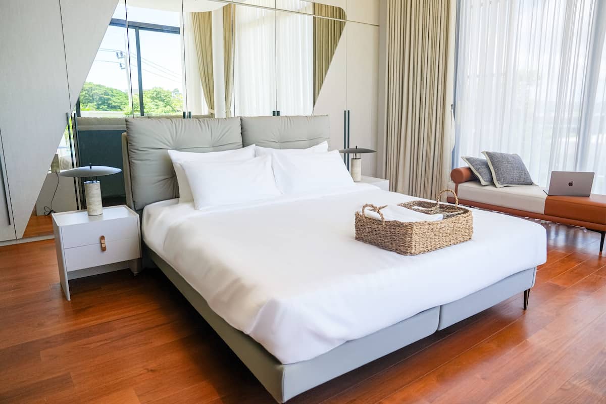 Villa Supérieure, 4 chambres, vue montagne | Mini-bar avec articles gratuits, rideaux occultants