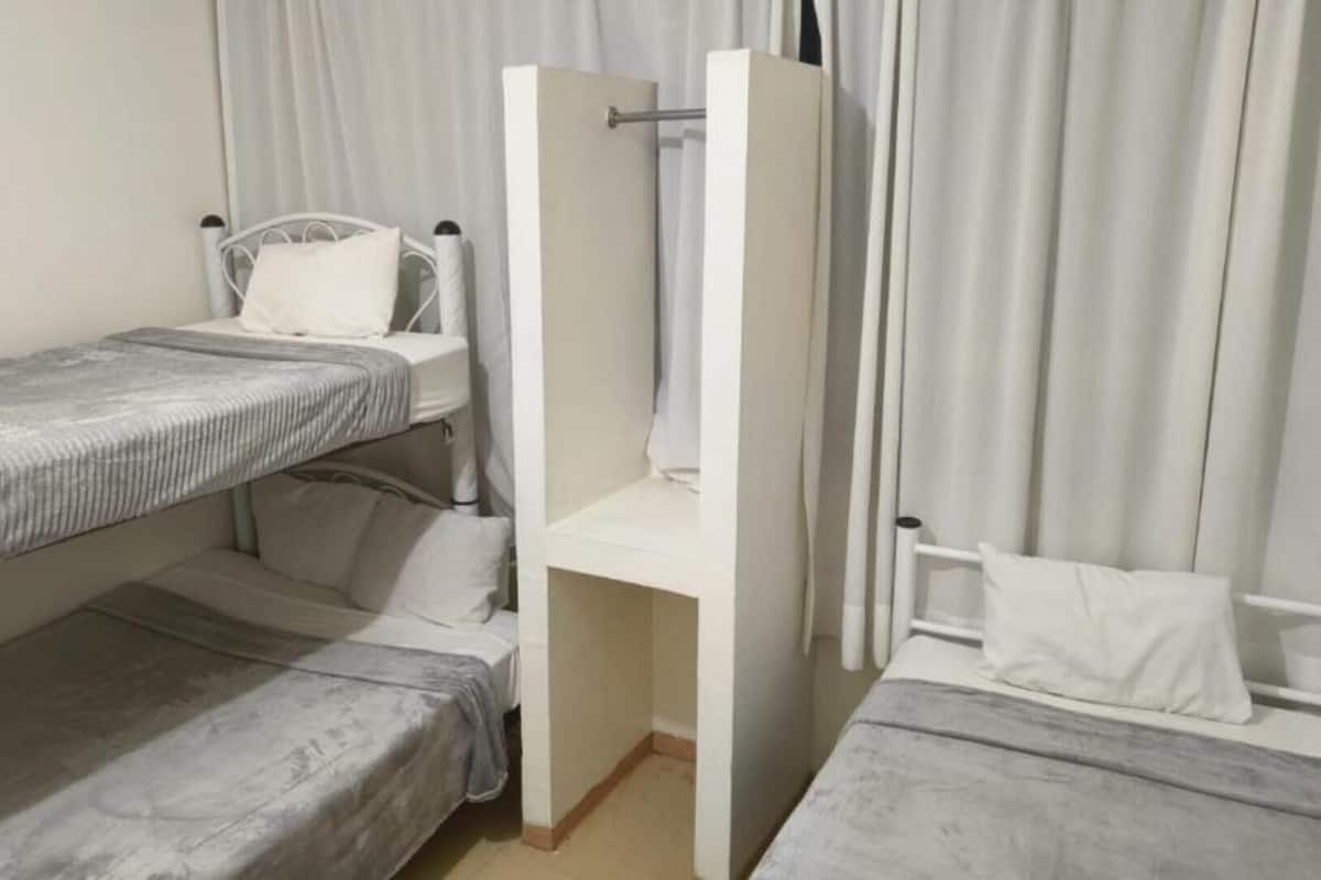 Private Quadruple Room with Shared Bathroom