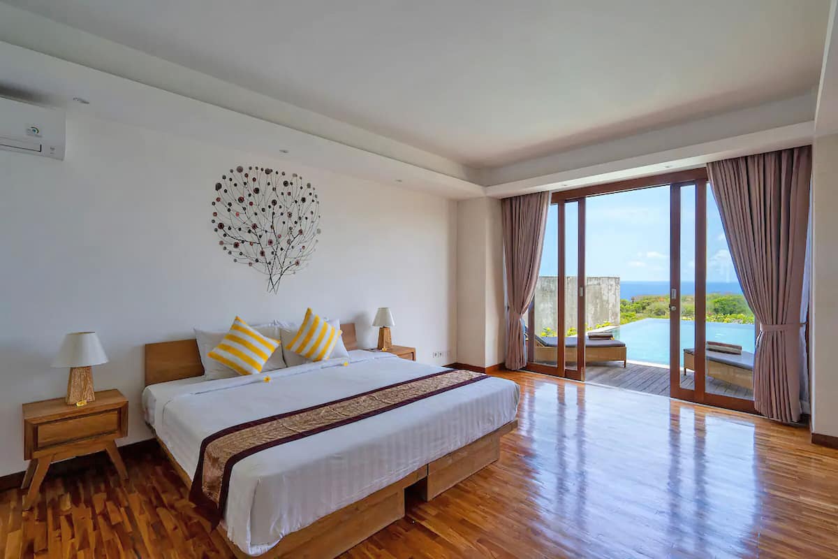 Biệt thự Deluxe, 2 phòng ngủ, quang cảnh biển | Két bảo mật tại phòng, màn/rèm cản sáng, bàn ủi/dụng cụ ủi quần áo