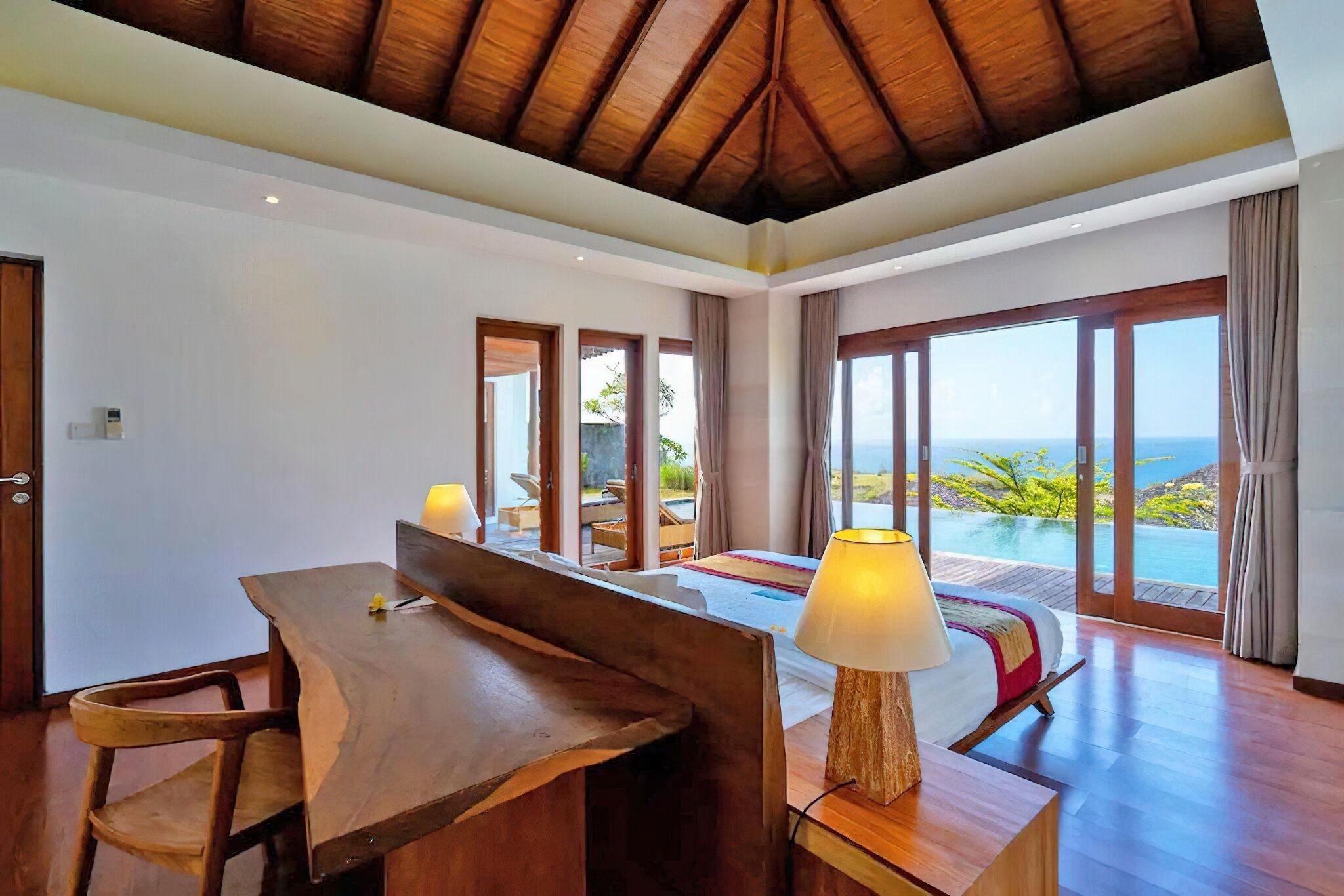 Exclusive Villa, Ocean View | In-room safe, blackout drapes, iron/ironing board, free WiFi