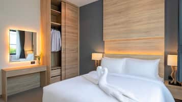 Caja de seguridad en la habitación y decoración personalizada