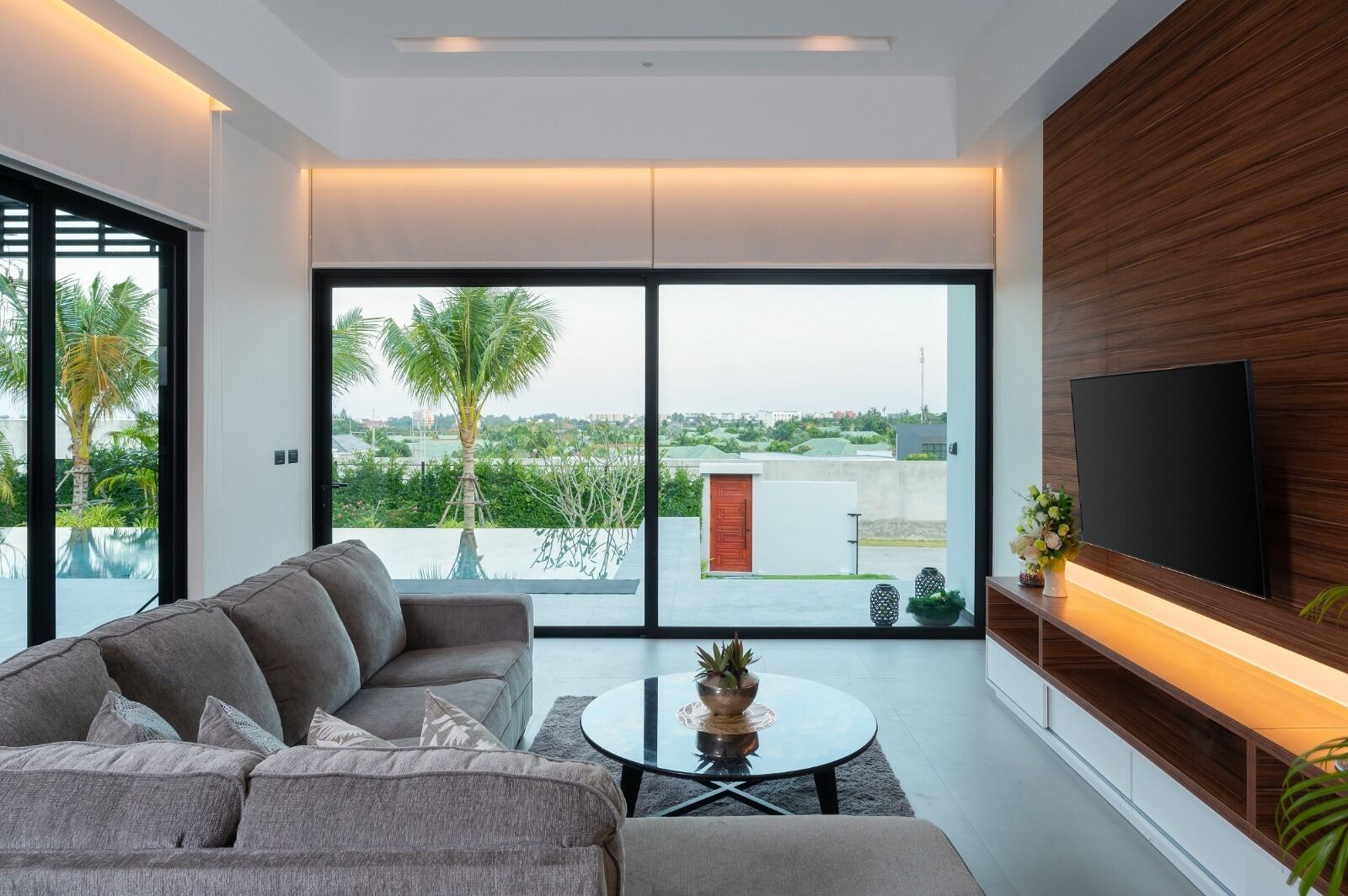 Villa, 5 Bedrooms, Private Pool, Pool View | Living area