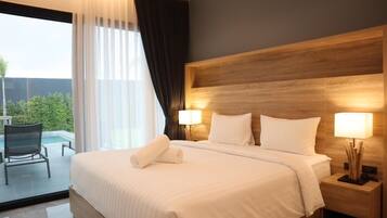 Villa, 5 Bedrooms, Private Pool, Pool View | In-room safe, individually decorated, individually furnished, desk