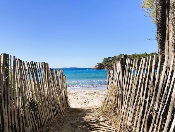 Beach nearby