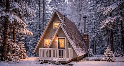 Camp Conway | Hot Tub | A-Frame | Ski Cabin