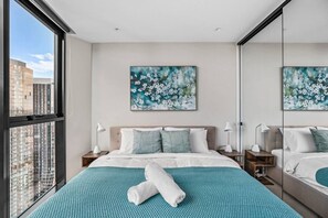 1 室のベッドルーム、デスク、アイロン / アイロン台、WiFi